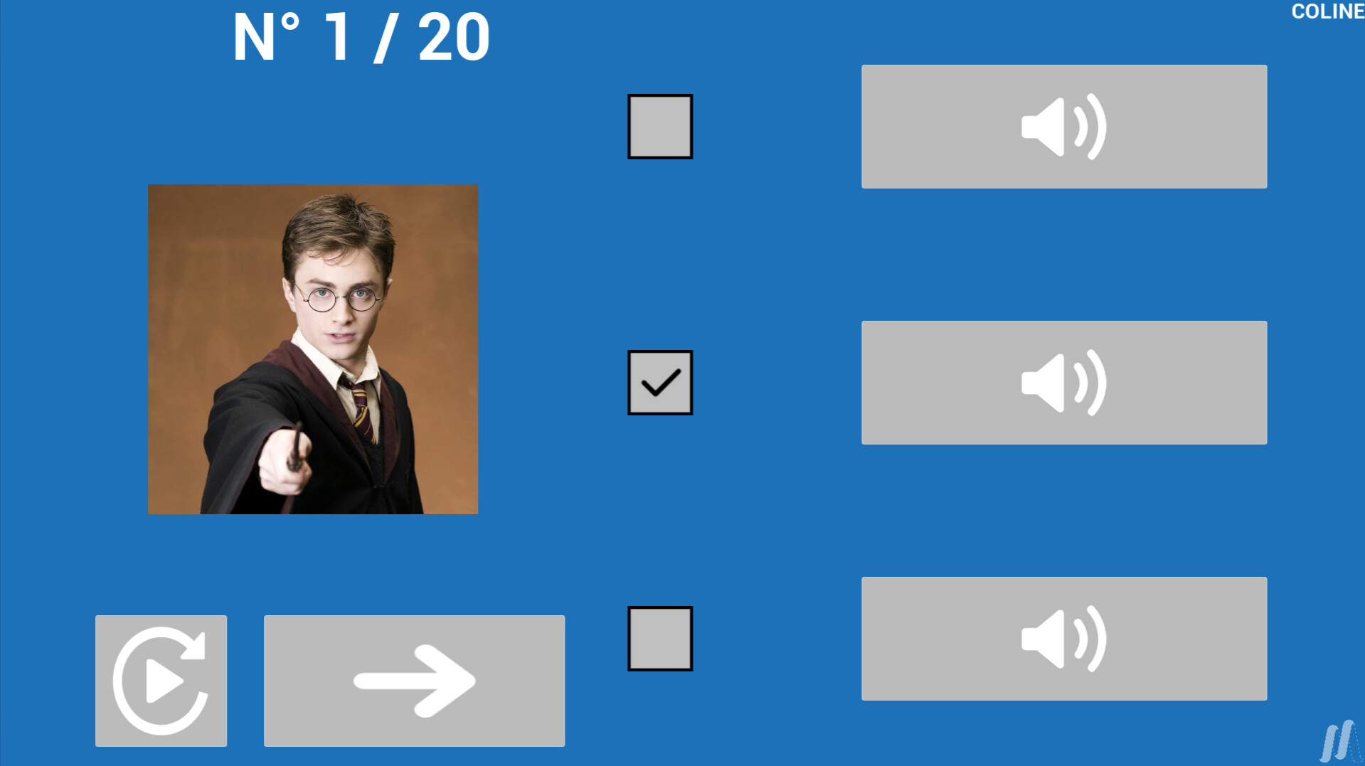 Quiz Audio Interface