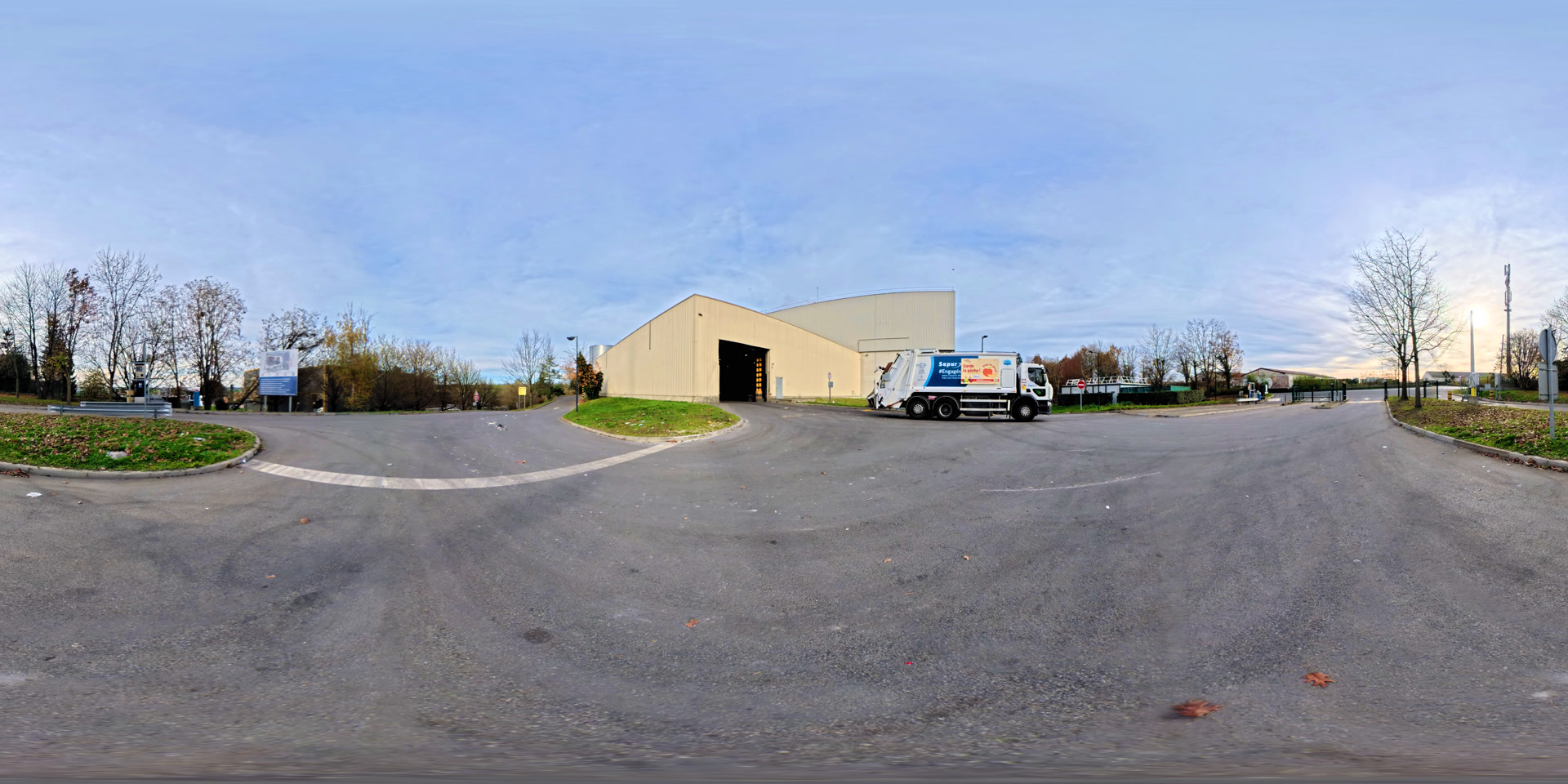 Prise de vue 360 PAPREC