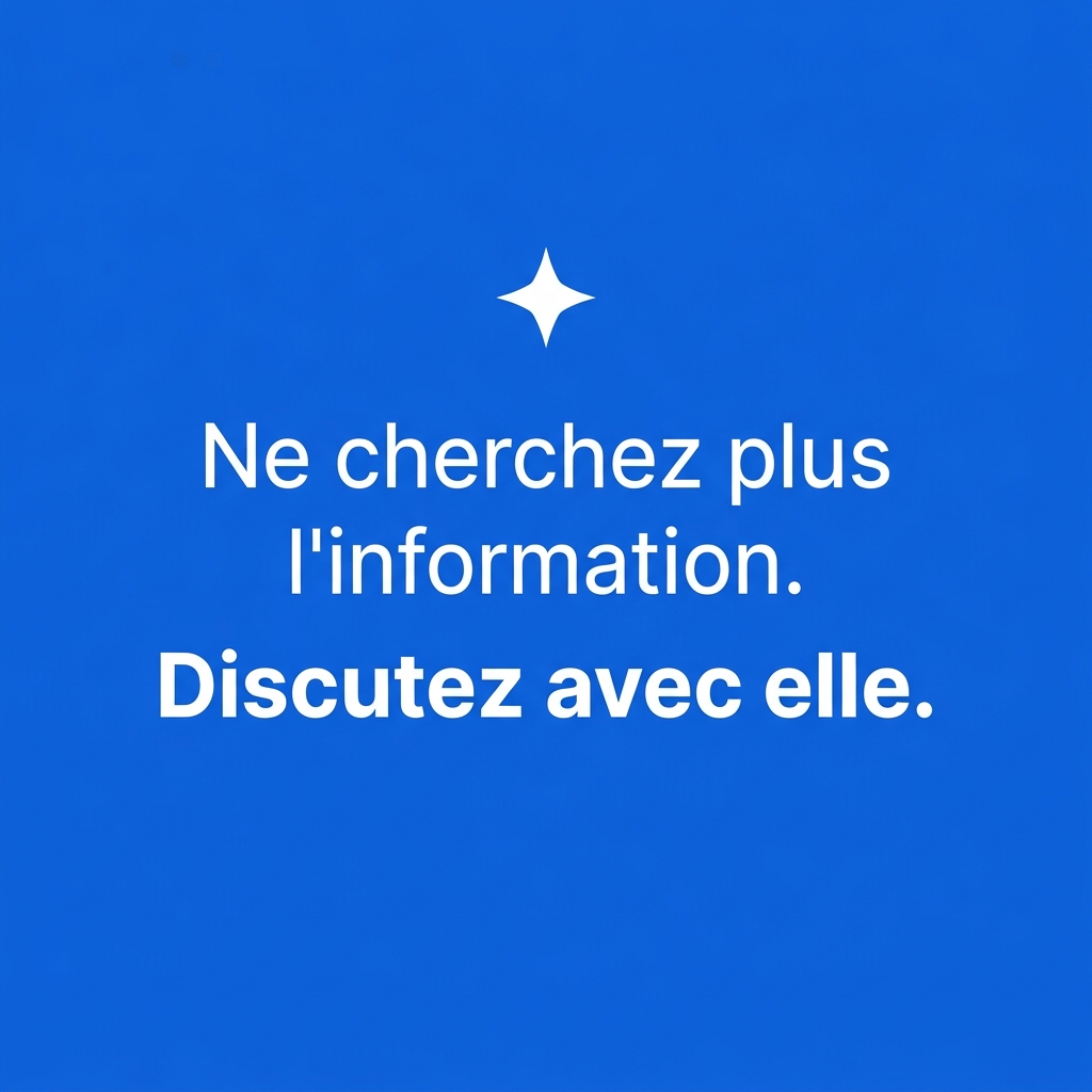 Quick Ask - Ne cherchez plus l'information. Discutez avec elle.